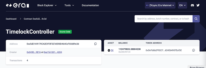 token-gov-timelock